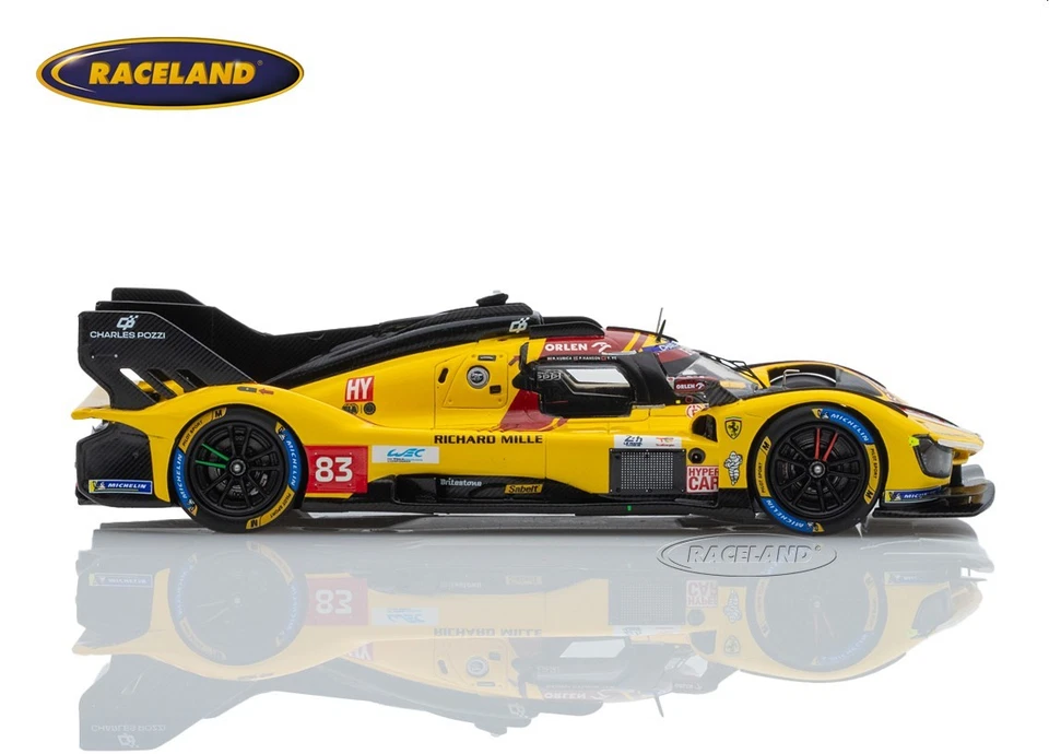 Ferrari 499P AF Corse Sieger Le Mans 2025 Ye/Hanson/Kubica, Looksmart 1:43 - Bild 4 von 4