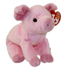 TY Beanie Baby - HAMLET the Pig (7 inch) - MWMTs Stuffed Animal Toy