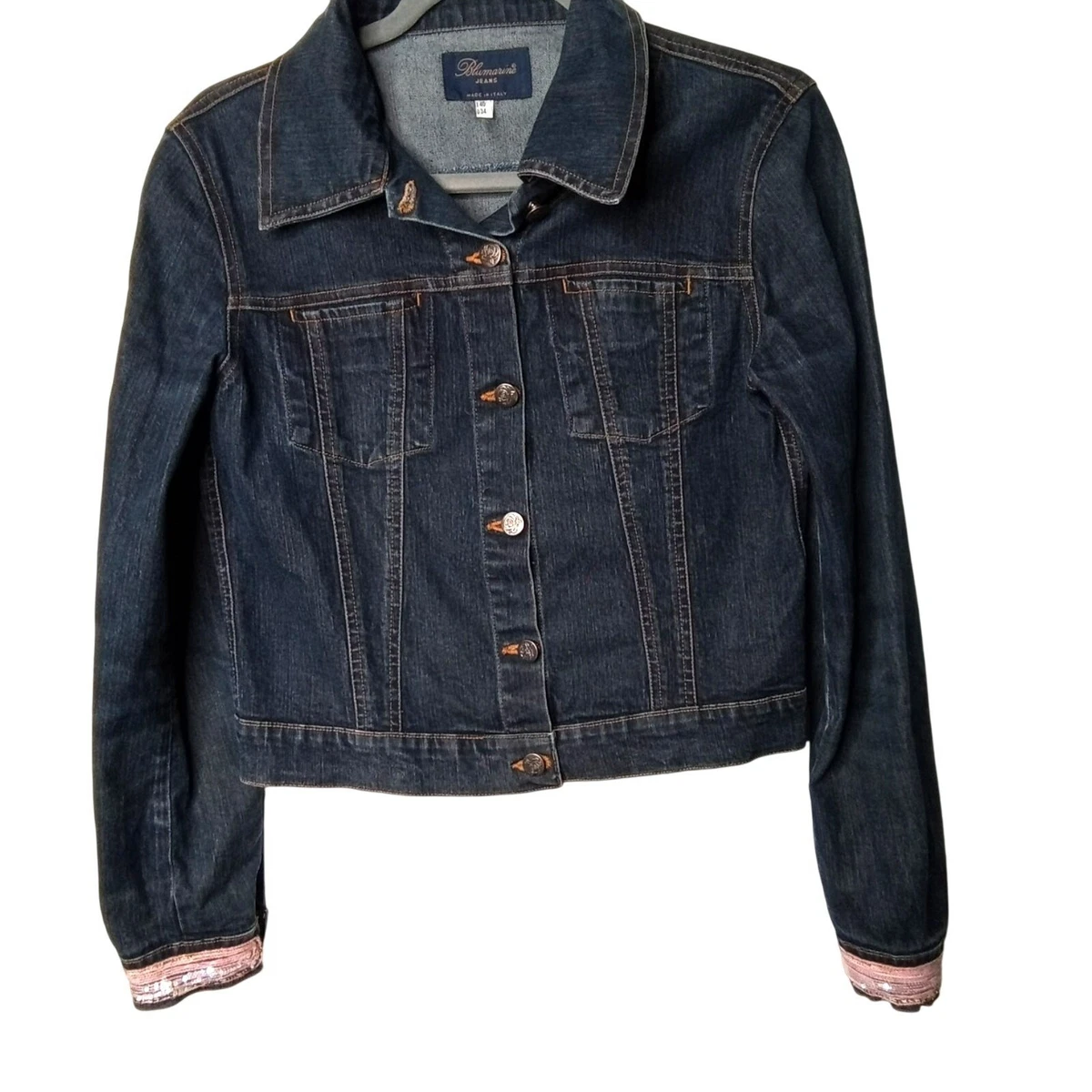 Blumarine Blue Denim Coats, Jackets & Vests for Women for sale | eBay