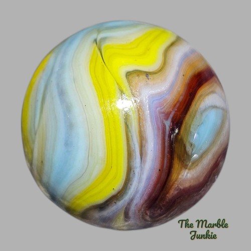 Tolle 11/16" Jabo oder DAS Swirl Marmor lebendige Farben tolle Augenweide neuwertig (CR) - Bild 16 von 21