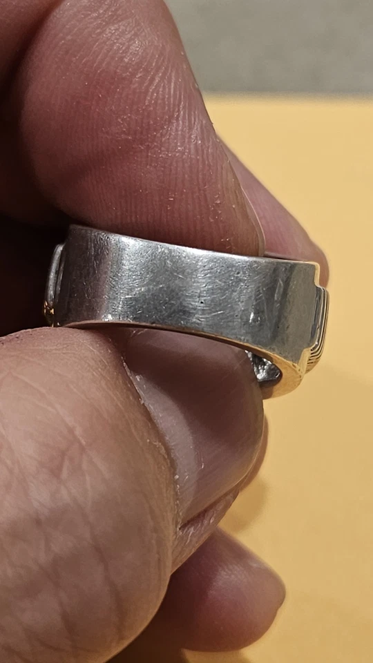 Anillo Harley-Davidson de plata esterlina 925 Franklin Mint de plata esterlina Foto 4 de 4