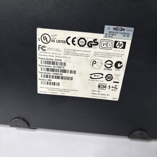 HP StorageWorks DAT-160 External Tape Drive BRSLA-05S2-AC - Picture 7 of 9