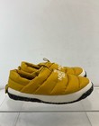 The North Face Nuptse Mule Mustard Yellow Goose Down Insulated Slip-On Shoes 8