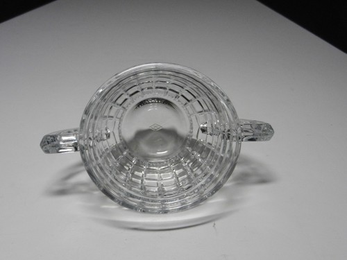 Heisey Victorian Handled Open Sugar Footed Clear 2 7/8" T ca 1933-1952 - Picture 2 of 4