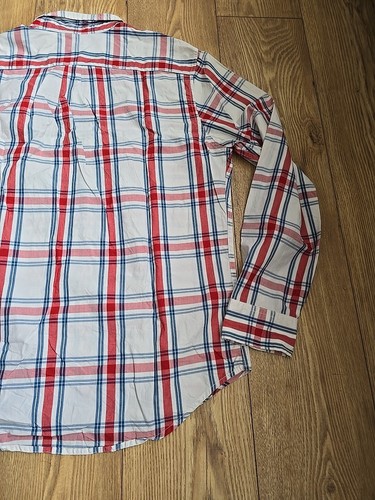 LEVIS Casual Check Shirt Men's Long Sleeve Multicoloured Cotton Extra Large - Picture 19 of 20