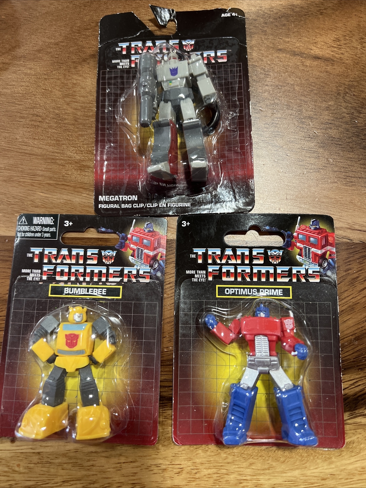 Transformers lot FIGURINES Dollar Tree 2022 Hasbro figures toys bag clip