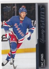 21/22 UD SERIES 1 ZAC JONES YOUNG GUNS RC SP ROOKIE #231