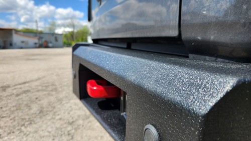 Rear Bumper for Jeep Gladiator JT 2020-2024 w/D-Rings and LED Cube Backup - Picture 9 of 11