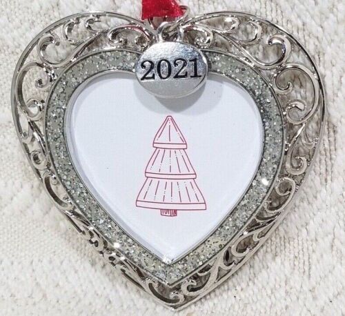 2021 CHRISTMAS TREE PHOTO PICTURE METAL FRAME ORNAMENT YOU CHOOSE - Picture 67 of 88