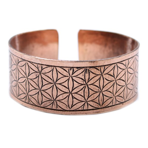 Tibetan Mantra Bracelet Arthritis Relief Copper Brass Tibetan Circulation Bangle - Picture 8 of 30