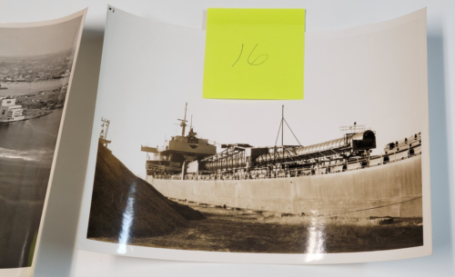 Konsolidierung Kohleschiff Start 1950er Presse Foto Lot Newport News VA Delaware - Bild 9 von 24