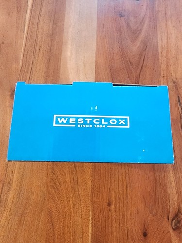 Westclox 5"White Electric Sunrise Simulator Alarm Clock w. LED Display 💖 - Picture 5 of 8