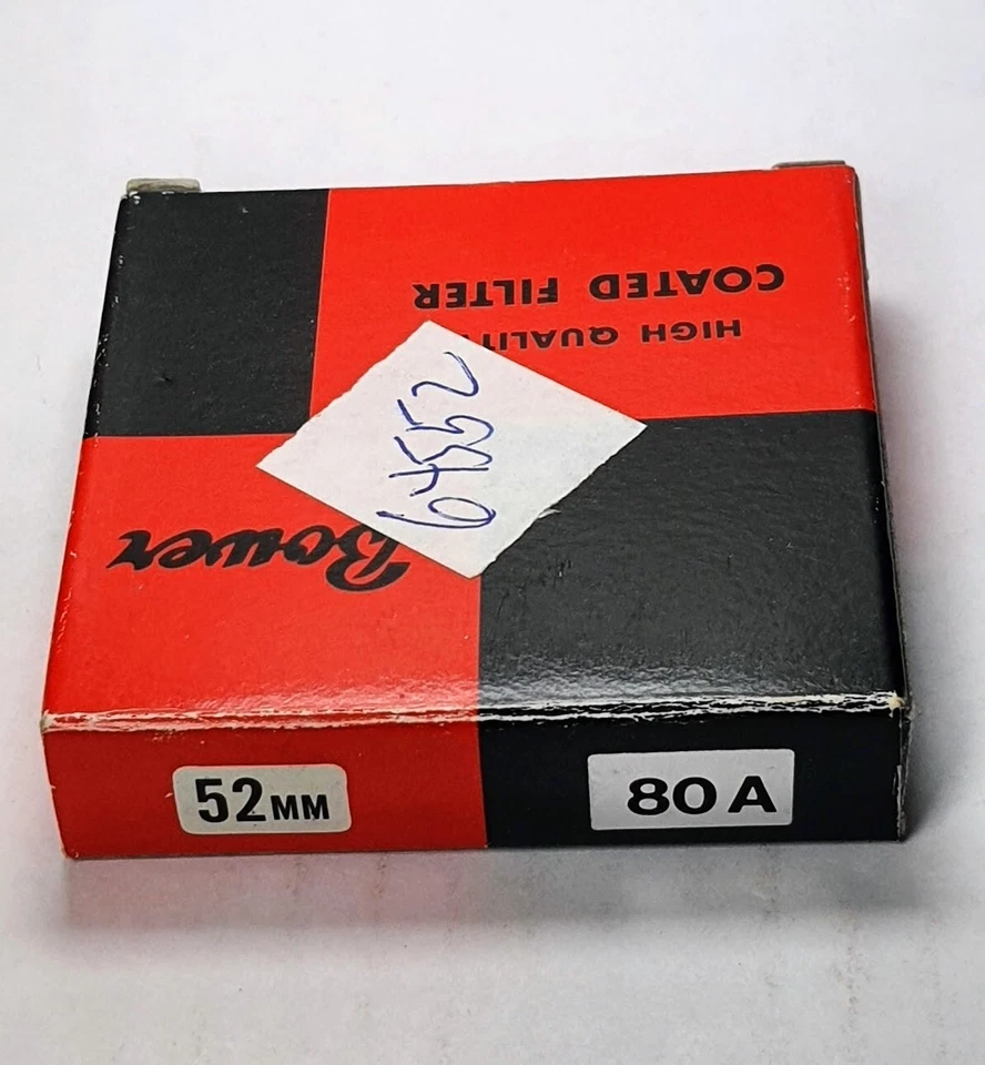 52mm Bower 80A Blue Glass Lens filter 80 A Coated 52 mm Color 80-A Japan New - Image 3 of 4