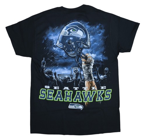 NFL Apparel Liquid Blue Sky Helmet Crew Neck Men's T-Shirt NWT Pick Team/Size - Picture 10 of 13
