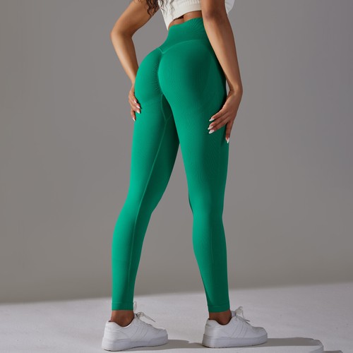 Nahtlose High Performance Workout Leggings Stretch Kompression Yoga Hose - Bild 166 von 256