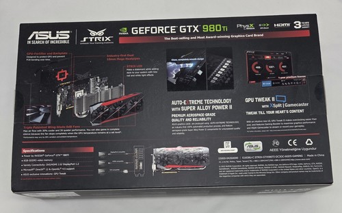 Asus Strix Geforce GTX 980Ti Works - Picture 2 of 11