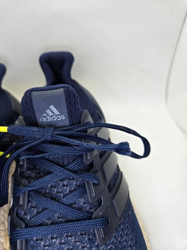Adidas Ultraboost 1.0 Shoes Men's 9 Blue Running Athletic Workout Gym Sneakers - Picture 3 of 10