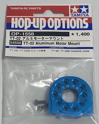 NEW IN PACKAGE TAMIYA 54558 TT-02 ALUMINU MOTOR MOUNT - Picture 3 of 3