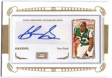 SHONN GREENE 2009 Topps Mayo's Cut Plug Framed Mini Autograph Rookie Auto Card  