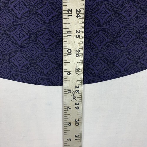 Banana Republic Top Womens Small Purple Geometric Pullover Ruffles Long Sleeve - Picture 5 of 6