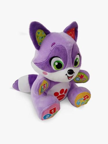 Alfabeto, Giocattolo Musicale Educativo Morbido per Bambini Piccolo Procione Storyteller - Foto 4 di 9