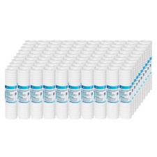 Grooved Sediment Water Filter Replacement Household 10x2.5" 0.5/1/5 Micron 100PK