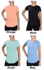 Kirkland Signature Ladies’ Active Tee, Stretch, Wicking, Select Color & Size NWT