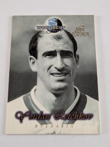 Yordan Letchkov Bulgaria Futera Copa Mundial Grandes 1998 #24 - Imagen 2 de 6