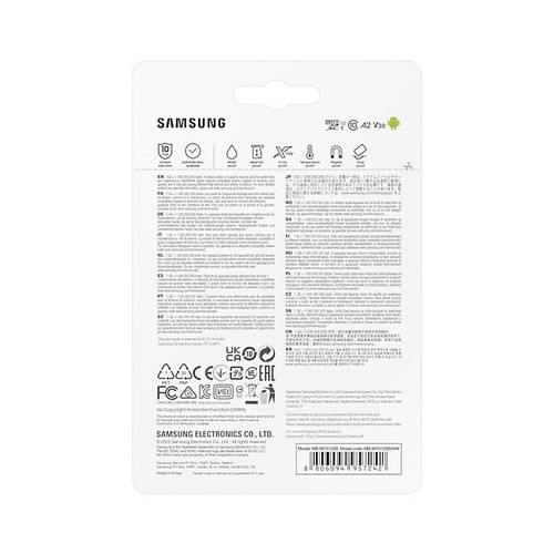 Lector de tarjetas de memoria microSDXC original Samsung PRO Ultimate 512 GB MB-MY512SB - Imagen 7 de 7