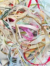 25 yards assorted Stampin' UP! ribbon & trims  Retired Stampin' UP! 