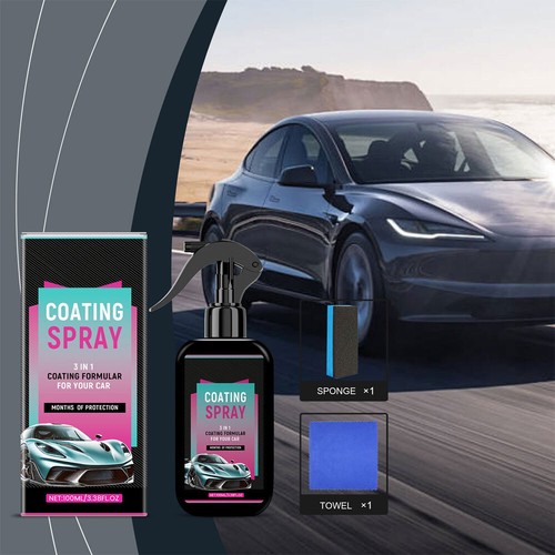 Coating Spray, Hydroshield-X Polishing Vehicle Coating Agent Set BH - Picture 6 of 18