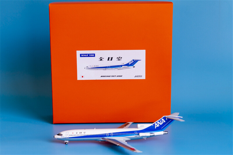 JC Wings ANA For Boeing B727-200 JA8355 1/200 Aircraft Pre JC Wings ANA For Boeing B727-200 JA8355 1/200 Aircraft Pre