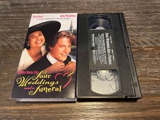 Four Weddings and a Funeral (VHS, 1994)