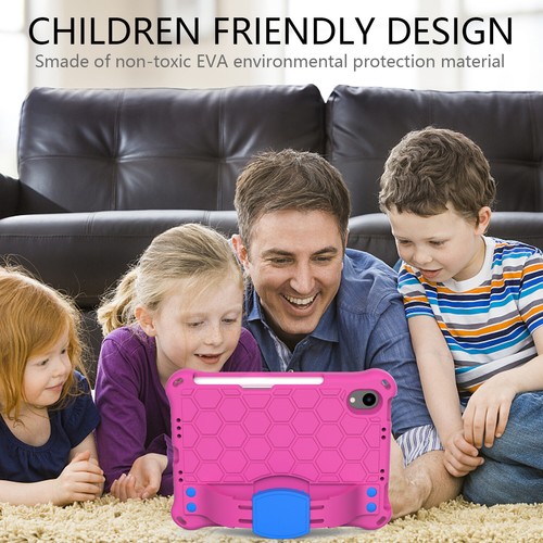 Shockproof Rubber Case Stand Shoulder Strap Cover for iPad 10th 9th Gen mini 6 - Picture 59 of 66