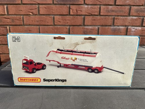Matchbox Superkings K-3 Bedford Grain Transporter In Original Box - 1981 - Picture 4 of 11