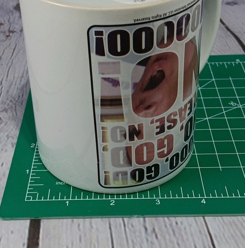 Zak! The Office Coffee Jumbo Mug Nooo God Michael Scott Universal TV Show - Picture 12 of 13