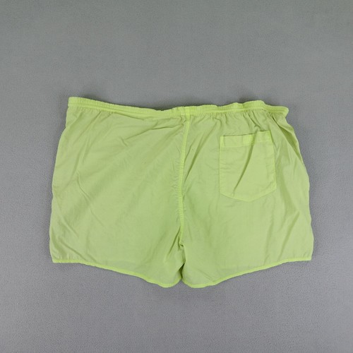 Vintage Nike Shorts Mens 3XL Neon Green Running Jogging Tennis Athletic Gym 90s - Picture 5 of 12