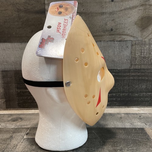 Jason Voorhees Plastikmaske Freitag 13. Kostüm Halloween Kostümzubehör - Bild 3 von 10