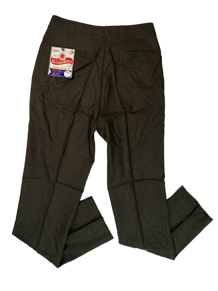 ✨NOS! 1960s Deadstock Harrister Slaxs Dress Pant Slacks ✨NOS! 1960s Deadstock Harrister Slaxs Dress Pant Slacks
