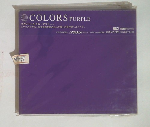 Various – Colors Purple VICP-64399 JAPAN CD OBI - Picture 1 of 2