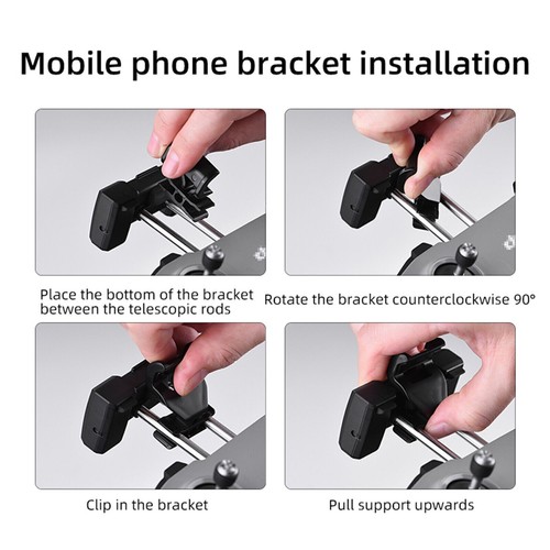 Remote Controller Tablet Phone Holder Extended Mount For DJI Mavic Air 2/Mini 2 - Picture 10 of 14