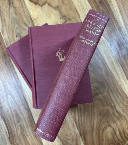 Vintage The Story of Civilization by Will Durant Vol IV, VI & VII Simon Schuster - Picture 12 of 22
