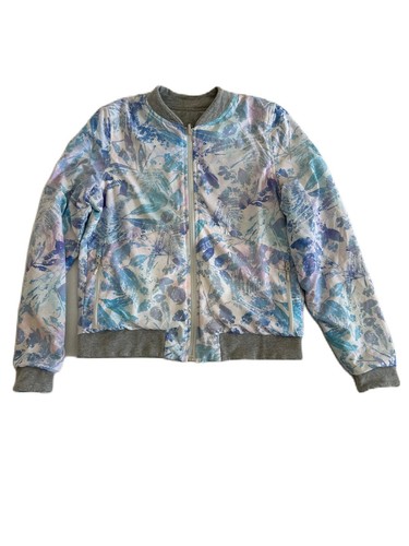 Ivivva By Lululemon Girl’s Reversible Wherever You Go Bomber Jacket - Picture 3 of 11