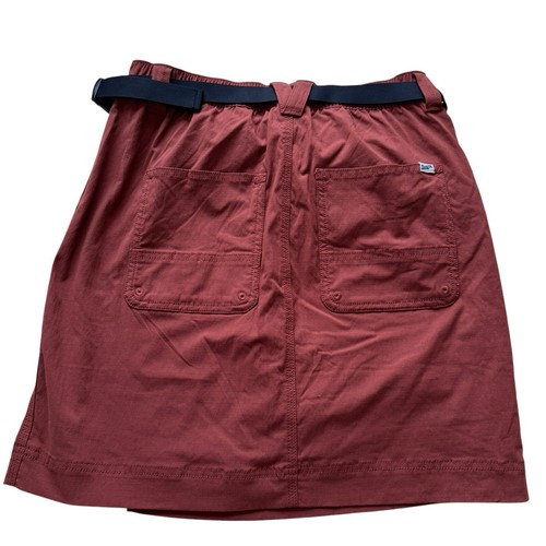 Duluth Womens Heirloom Gardening Skort With Belt Bag Hiking Rust Orange Size XS - Picture 7 of 11