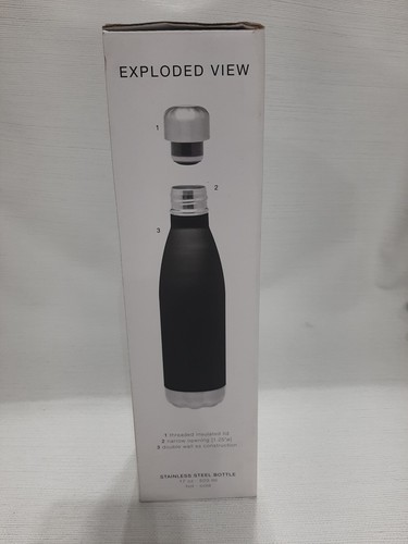 Mission: Making A Difference H2GO Force Polished Sport Bottle Water 17 OZ - Picture 4 of 7