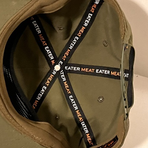 Meateater Whitetail Deer Rope Snapback Cap/First lite New In Plastic Rare! - Picture 4 of 5