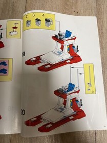 LEGO Model Team 5521 Sea Jet Manual And Stickers