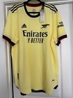 Rare Nwt Arsenal Adidas Authentic Player Version 2021-22 Jersey Shirt Xxl 2xl