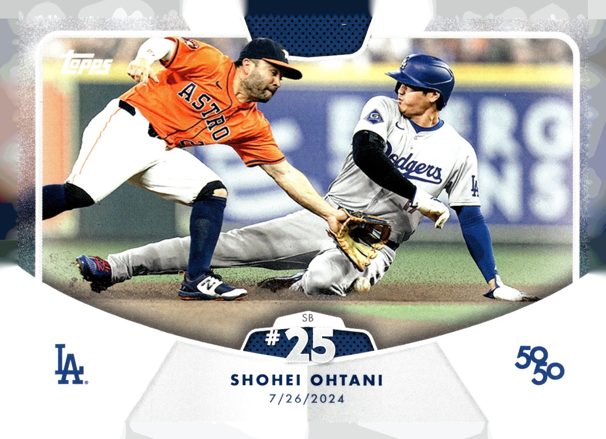 topps 大谷翔平 ohtani shohei 50/50 sp 56SB 2024 Topps 50/50: Shohei Ohtani #56 Shohei Ohtani | eBay