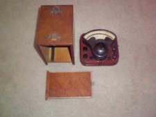 Thomson Indicating Wattmeter No 81948 Type P w/ Box & Label from 1905 General El